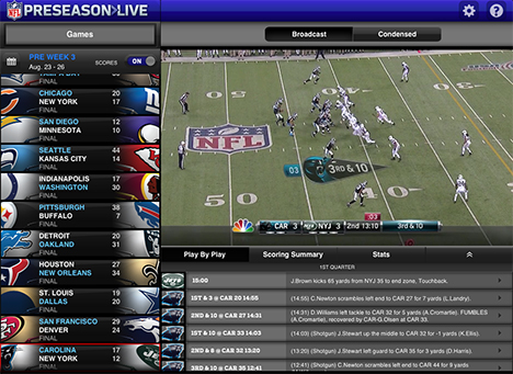 NFL Preseason Live