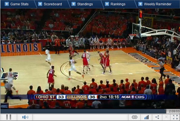 Watch CBS College Basketball Live Online, iPhone and iPad - Sports Geekery
